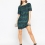 NIGHT All Over Embellished Peacock Shift Dress