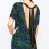 NIGHT All Over Embellished Peacock Shift Dress